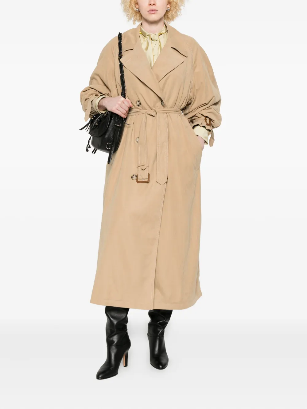 Isabel Marant Trenchcoat Mit Gürtel In Neutral