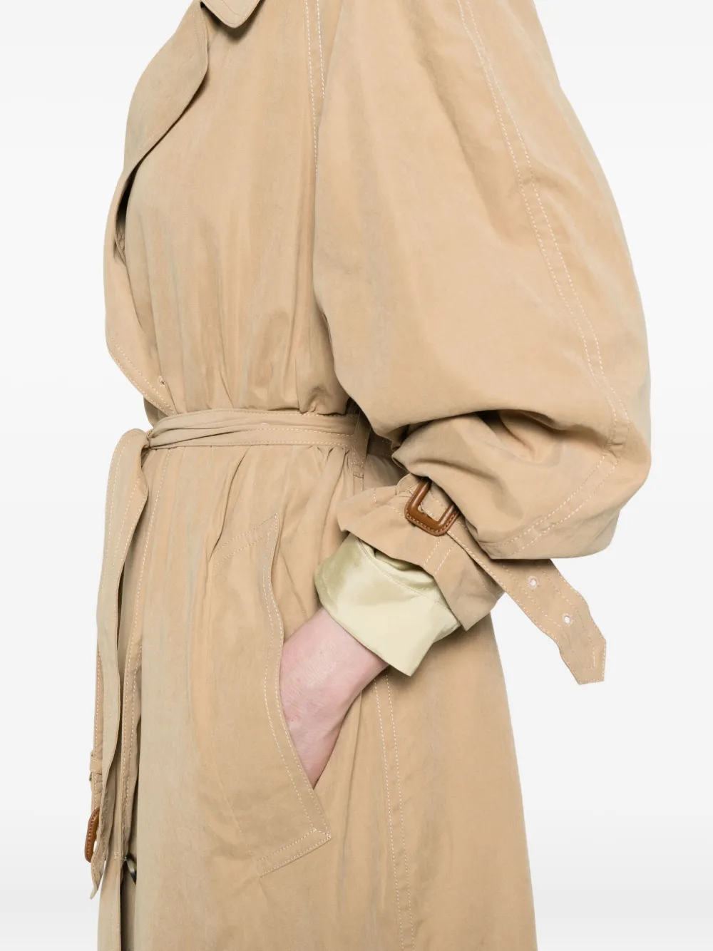 Isabel Marant Trenchcoat Mit Gürtel In Neutral