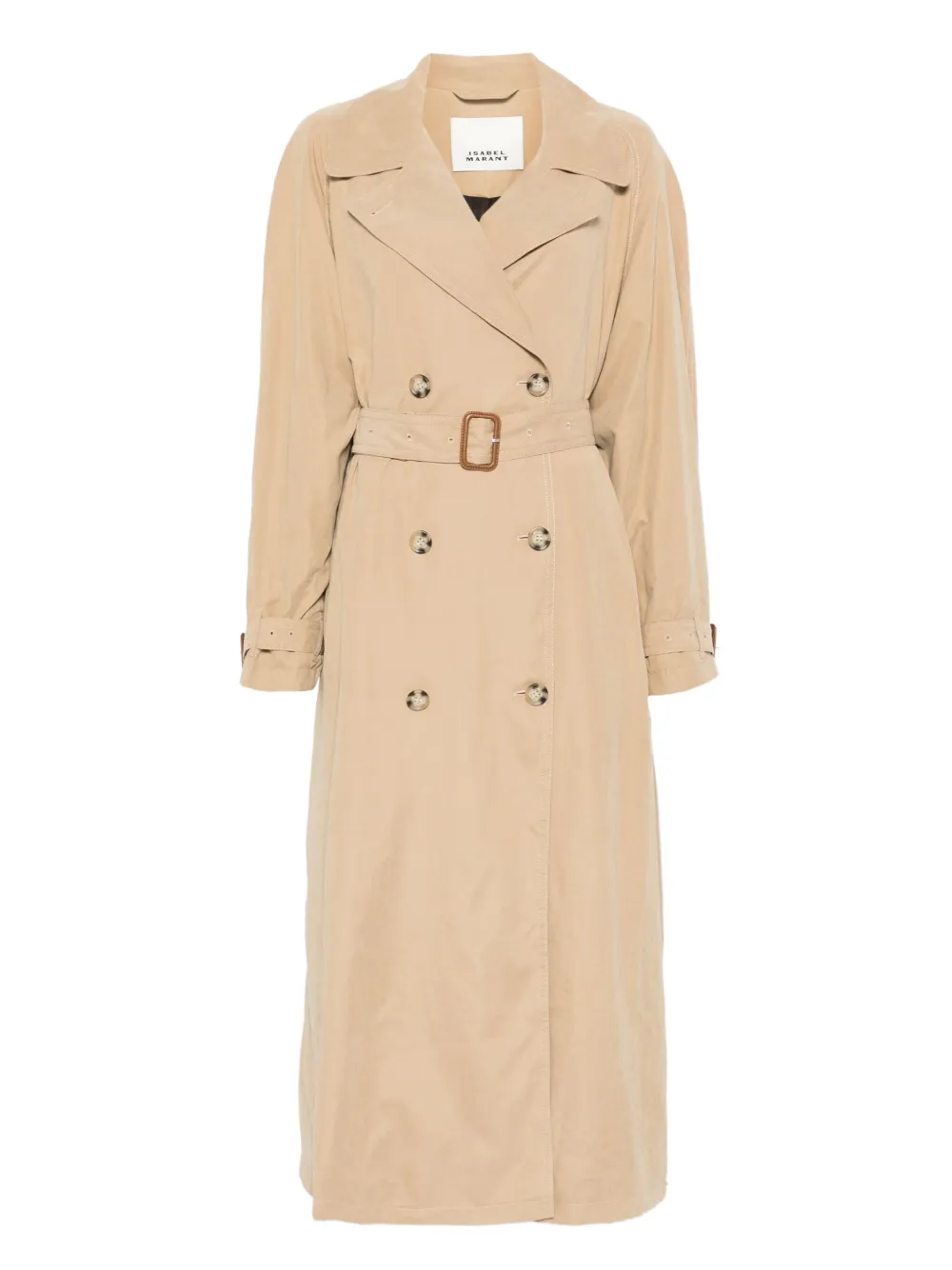 Isabel Marant Trenchcoat Mit Gürtel In Neutral