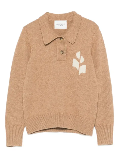Maison Etoile polo-neck sweater