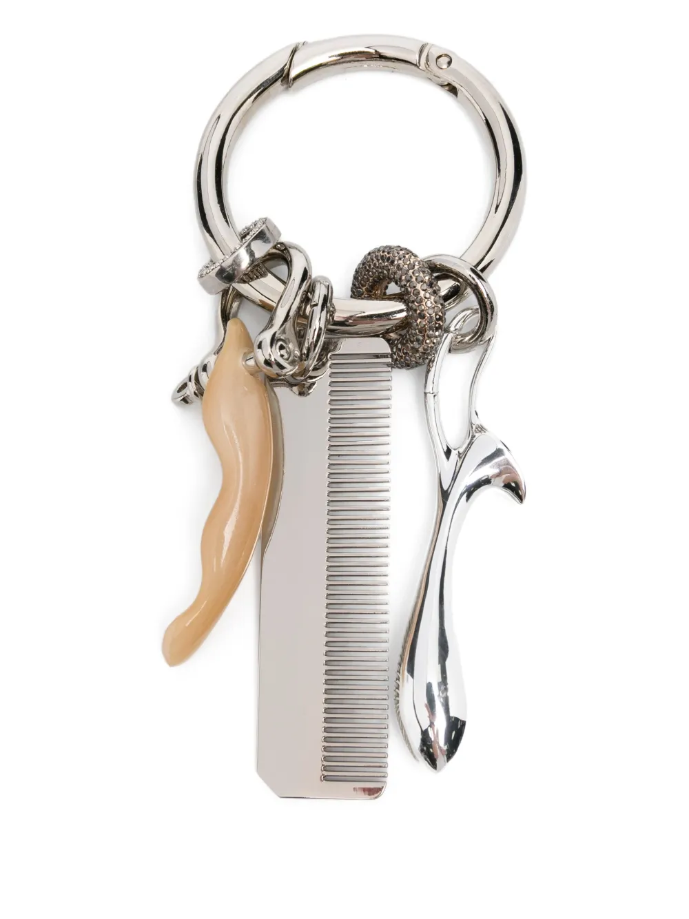Benedetta Bruzziches comb-charm keyring | Image 2