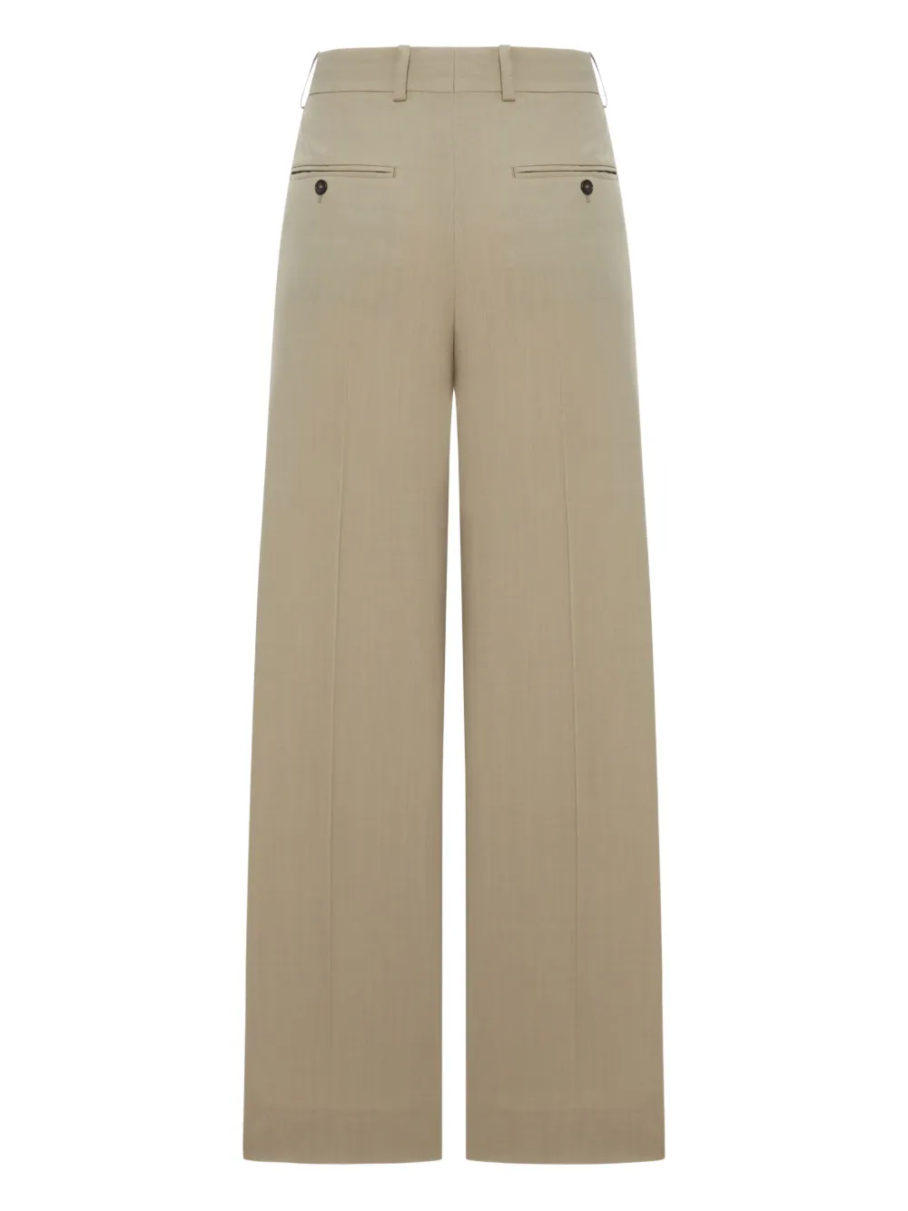 TOTEME zip-fly palazzo pants - Beige