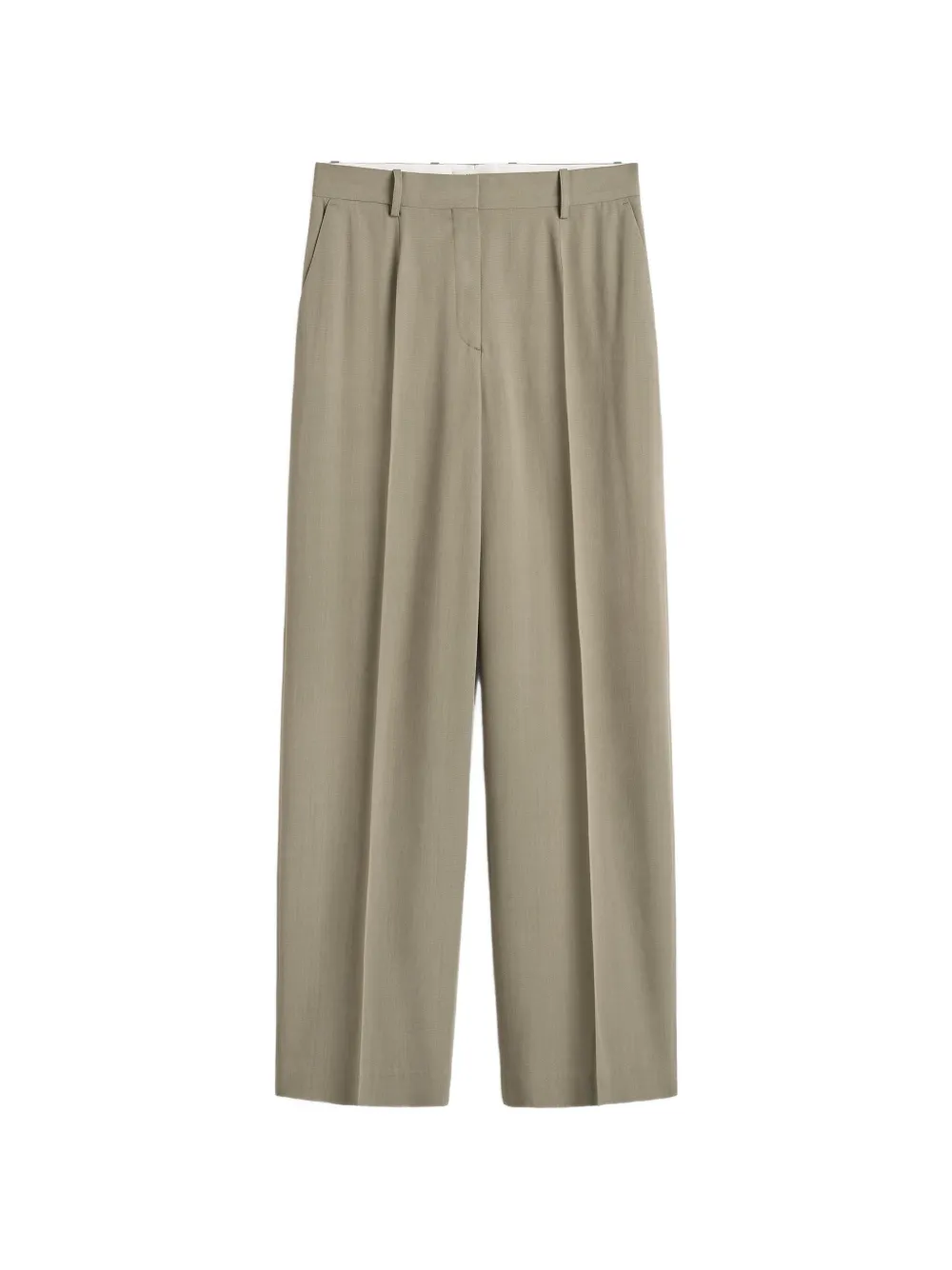 TOTEME zip-fly palazzo pants - Neutrals