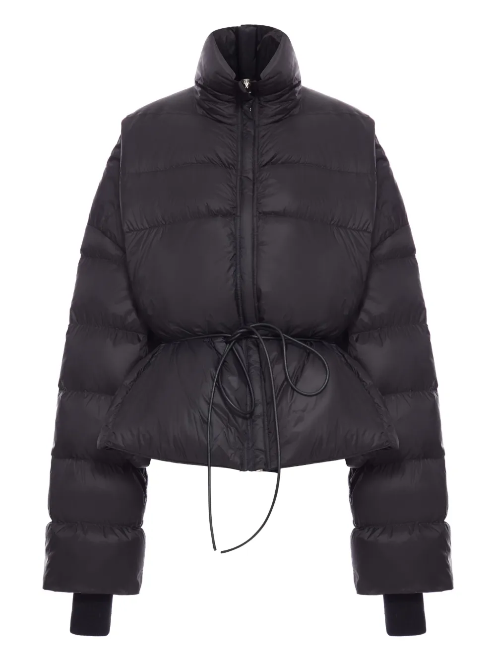 Rick Owens padded high-neck jacket | Black | Image 1