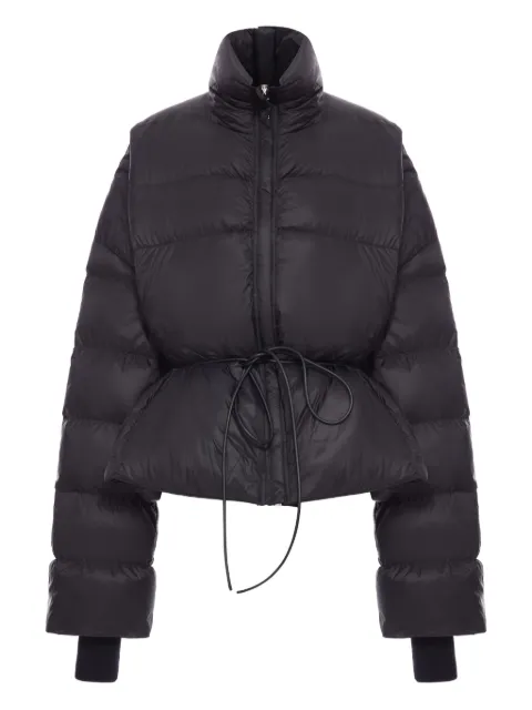Rick Owens padded high-neck jacket