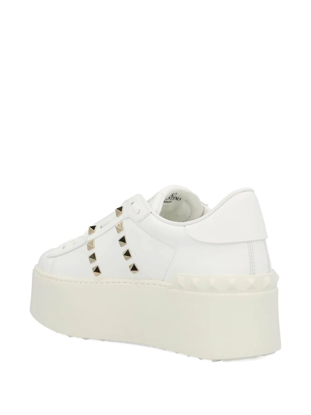 Valentino Garavani rockstud platform sneakers White