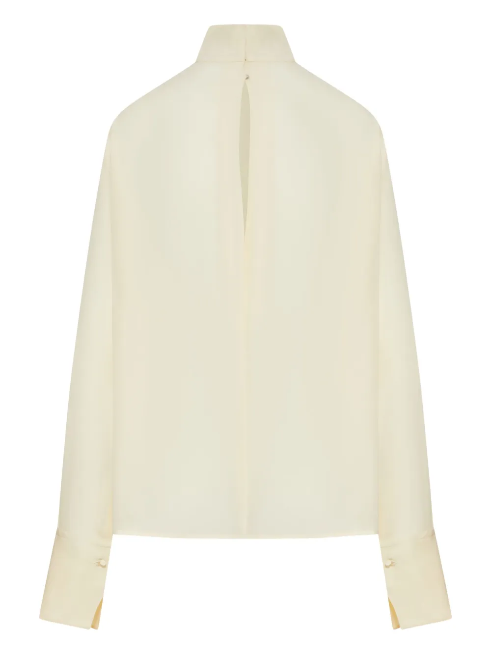 TOM FORD high-neck blouse - Beige