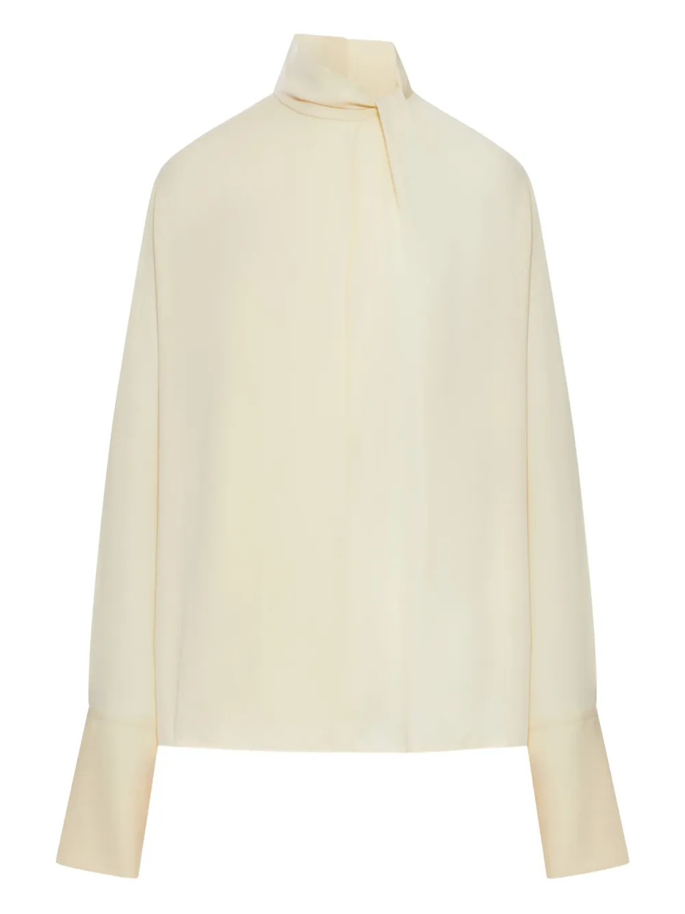 TOM FORD high-neck blouse - ニュートラル TOM FORD high-neck blouse - ニュートラル