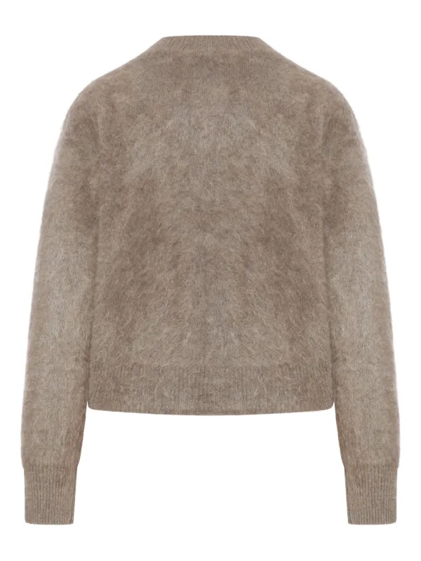 Lisa Yang Brushed Cashmere Cardigan | Neutrals | FARFETCH