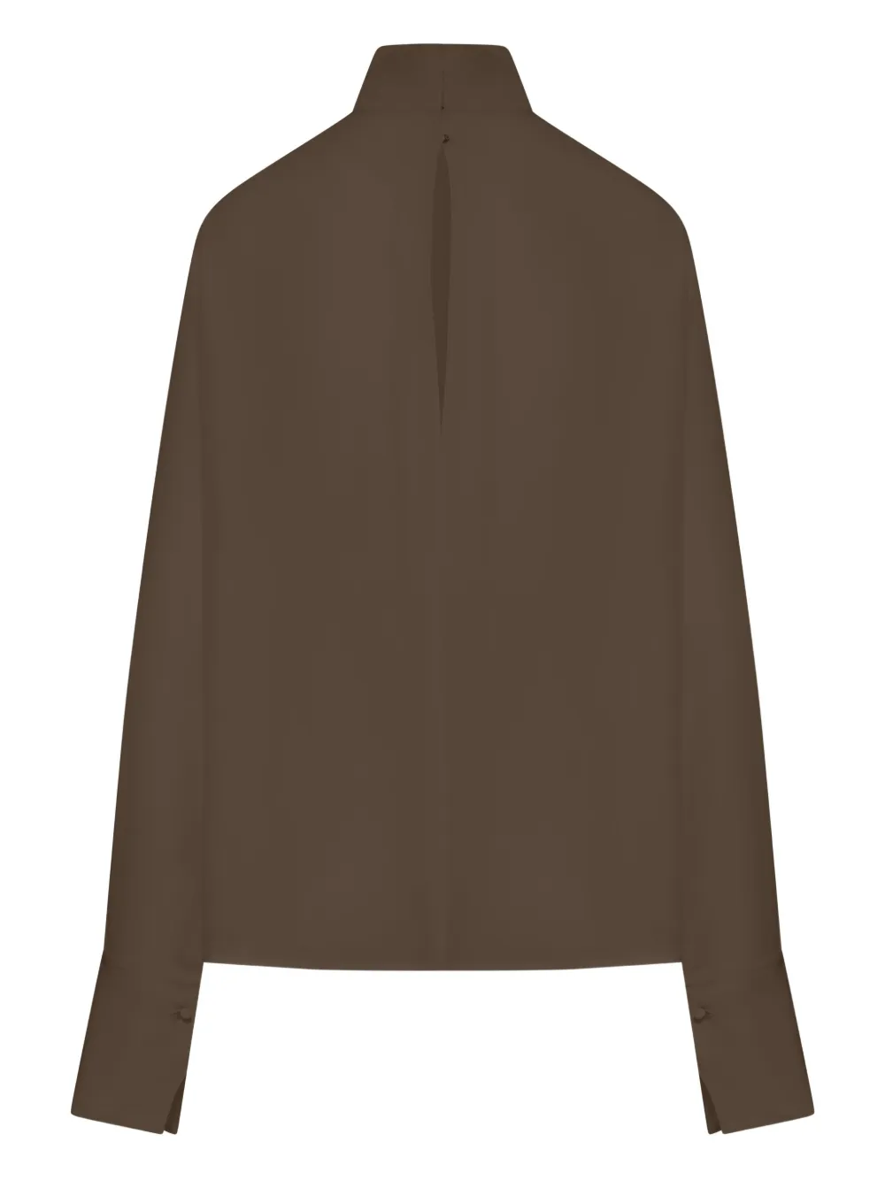TOM FORD high-neck blouse - Bruin