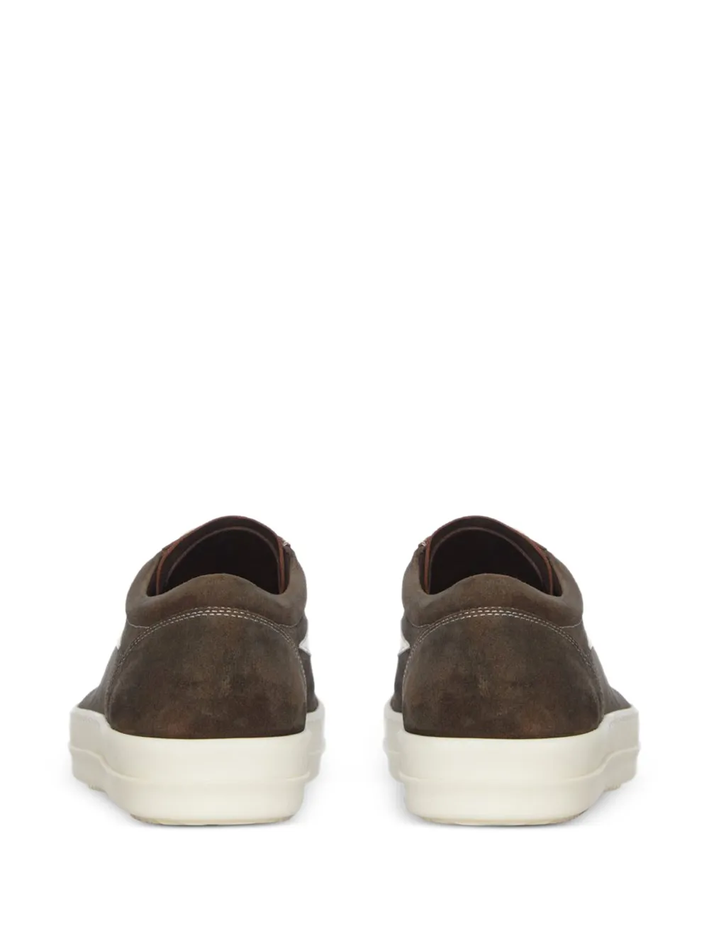 Rick Owens suede sneakers Brown