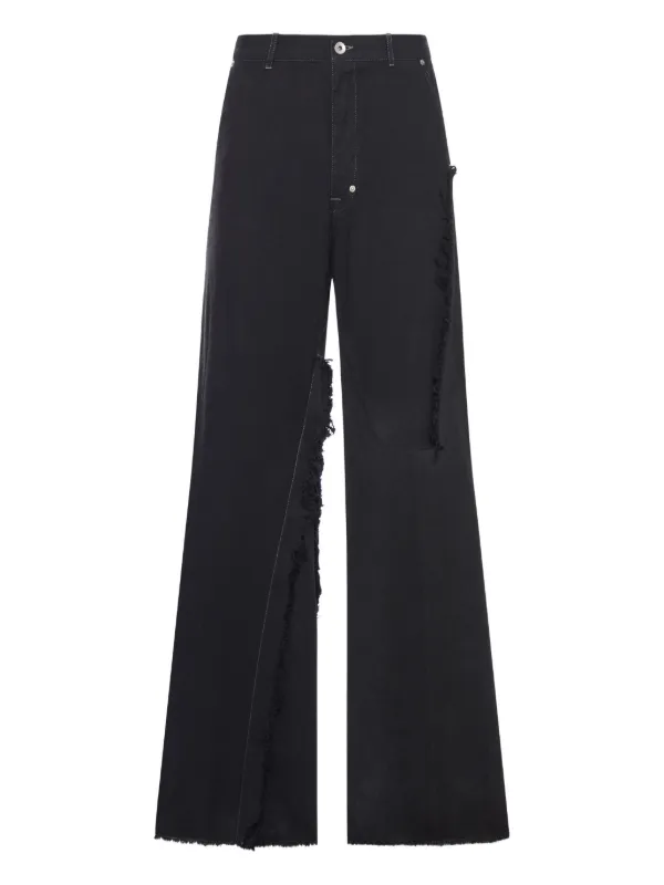 Rick Owens Joris cotton-denim Trousers | Black | FARFETCH