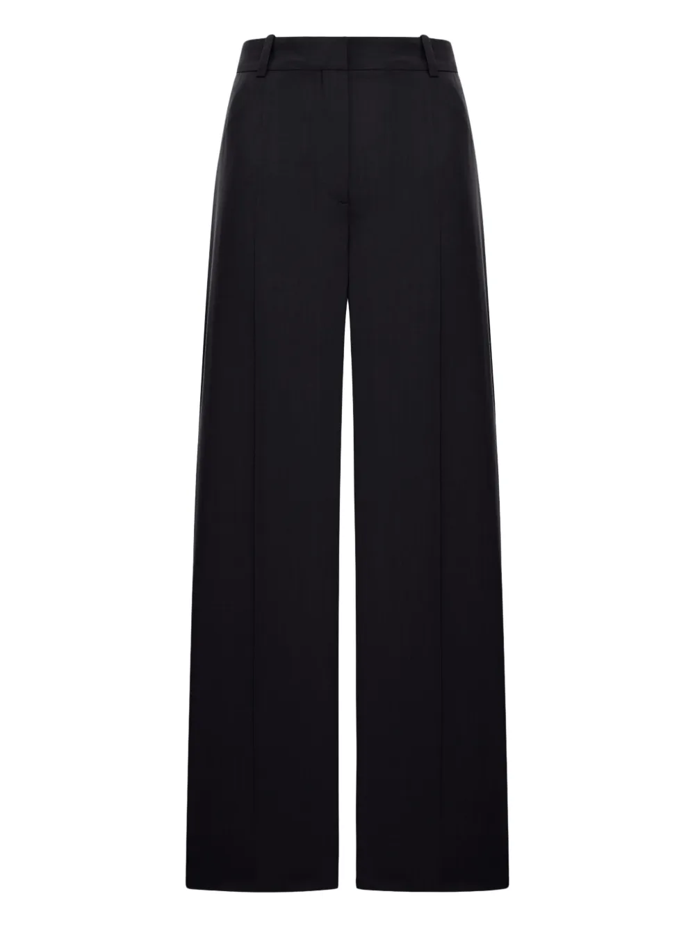 TOTEME wide-leg wool trousers - ブラック TOTEME wide-leg wool trousers - ブラック