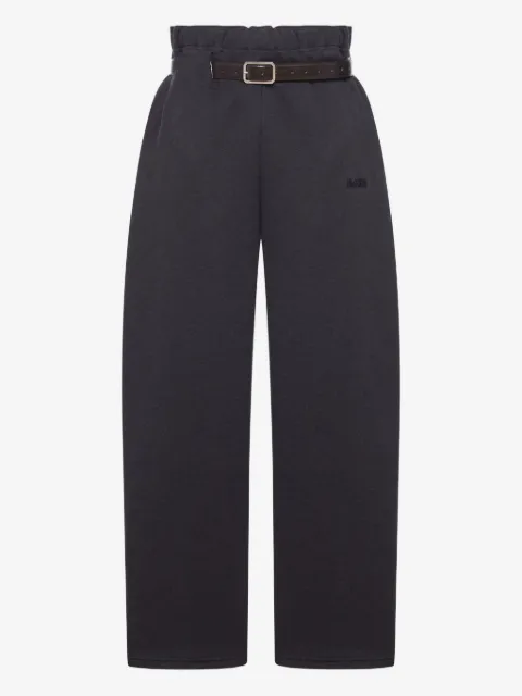 Magliano belted cotton trousers