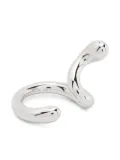 Maria Black coil whirl ear cuff - Silver