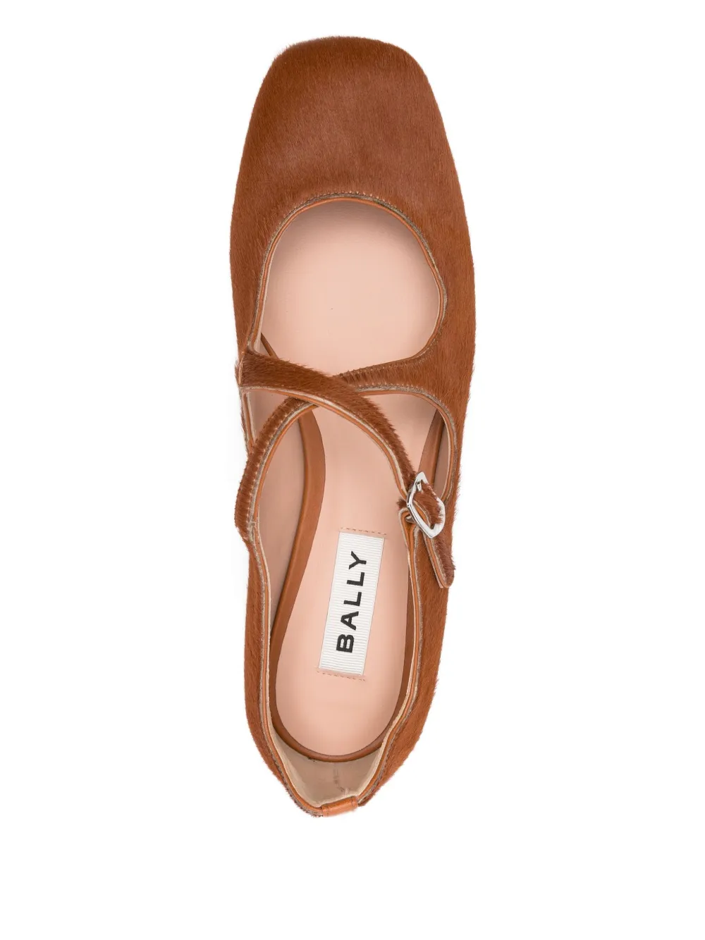 Bally Ballerina's met gespsluiting Bruin