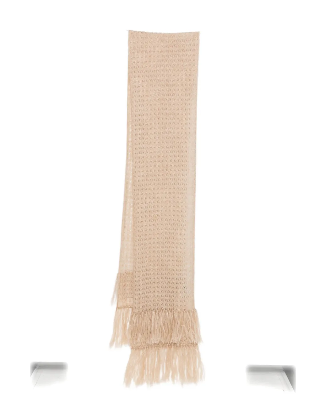 Fabiana Filippi fringed scarf | Neutrals | Image 1