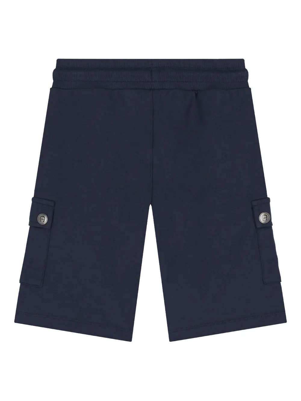 Aigner Kids logo-patch cargo shorts | Boys Casual Shorts | Image 2
