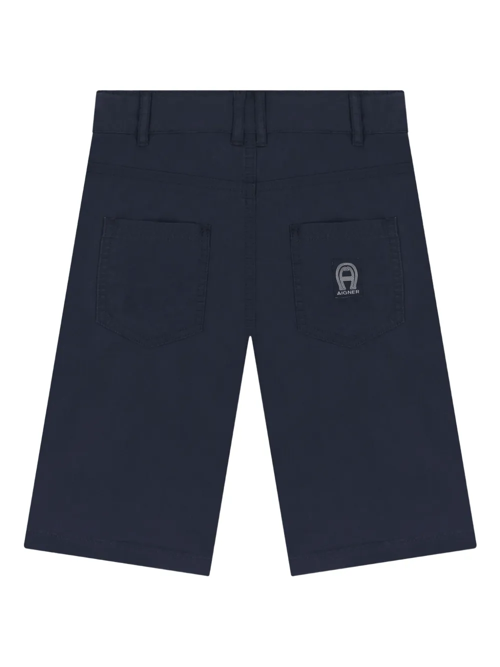 Aigner Kids logo-tape panelled shorts | Boys Casual Shorts | Image 2
