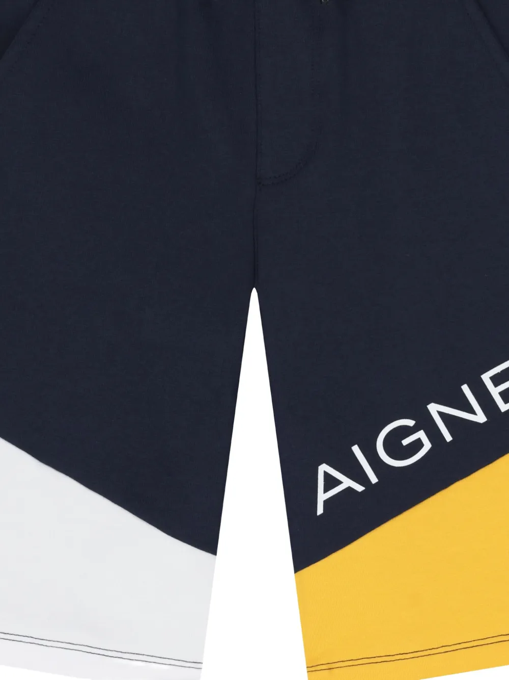 Aigner Kids Shorts met logo Zwart