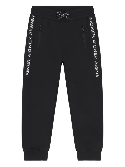 Aigner Kids logo-detail trousers