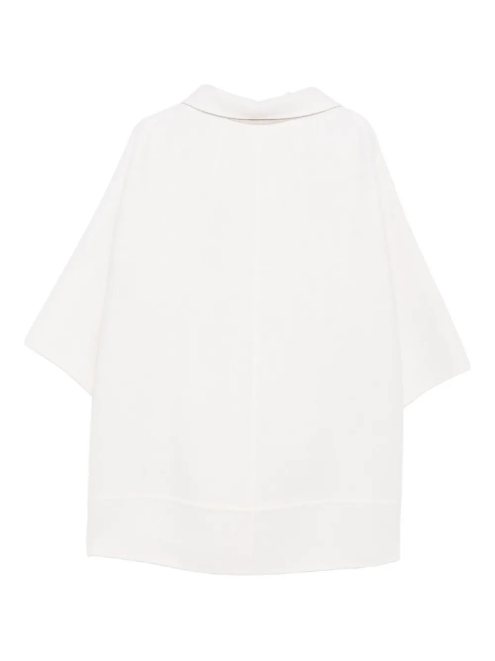 Margon Metamorfosi Short-sleeve Jacket In White