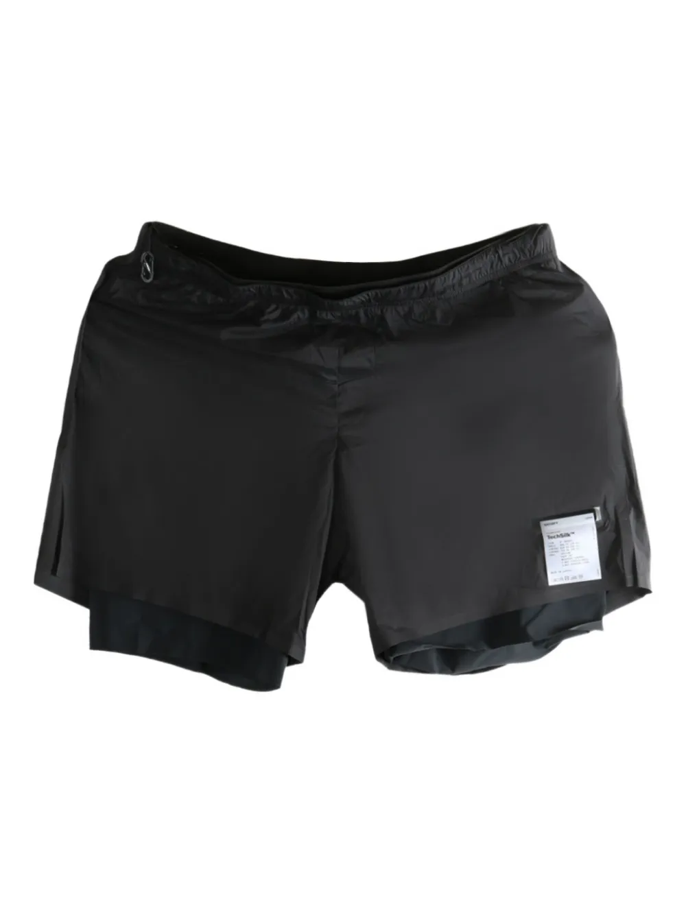 Satisfy TechSilk™ 5" layered shorts | Black | Image 1