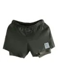 Satisfy CoffeeThermal 8"" layered shorts - Grey