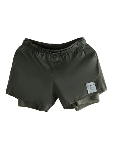 Satisfy CoffeeThermal 8" layered shorts