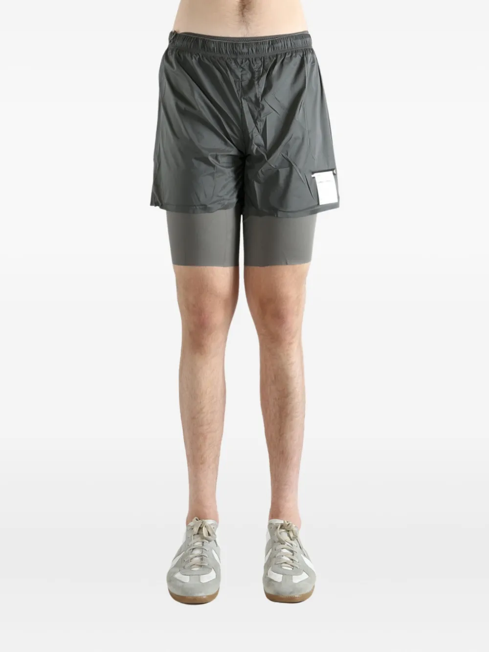 Satisfy CoffeeThermal 8" layered shorts | Track & Running Shorts | Image 2