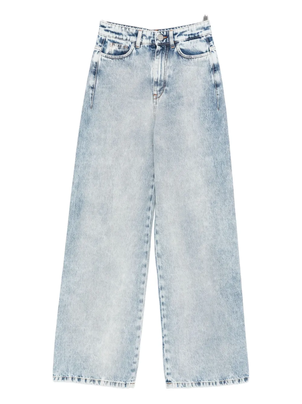 Vivetta acid-wash wide-leg jeans | Blue | Image 1