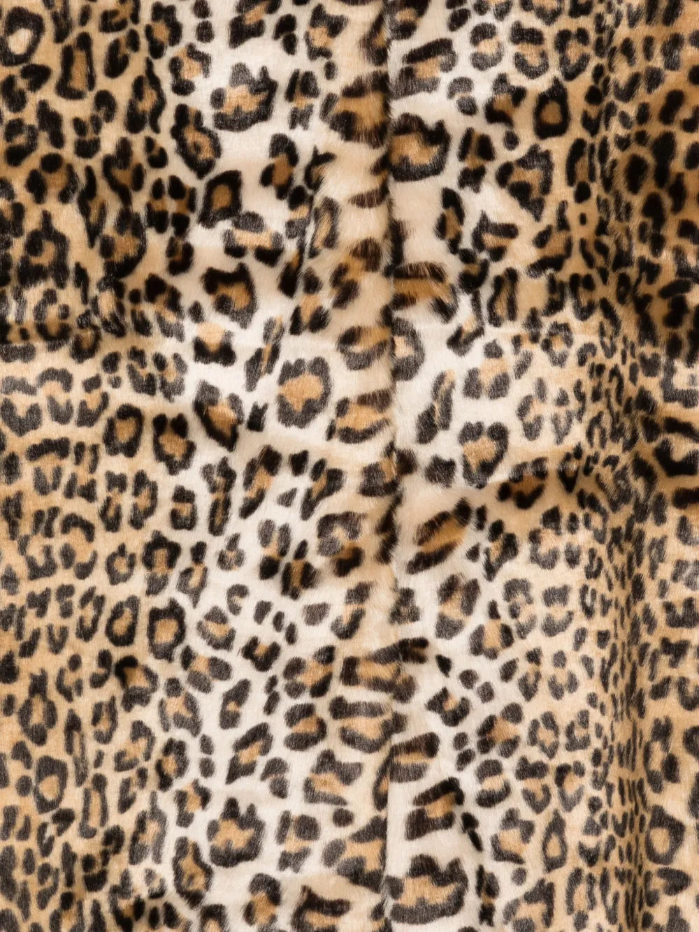 Vivetta Leopard-print Coat In Brown