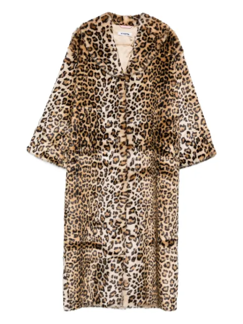 Vivetta leopard-print coat