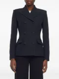 Adam Lippes double-breasted peak-lapel blazer - Blue