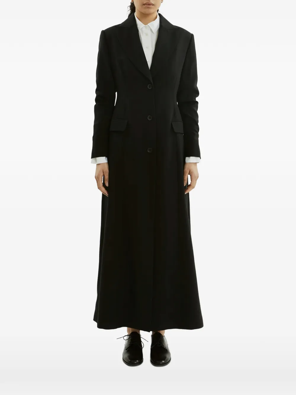 La Collection Gaia coat - Nero