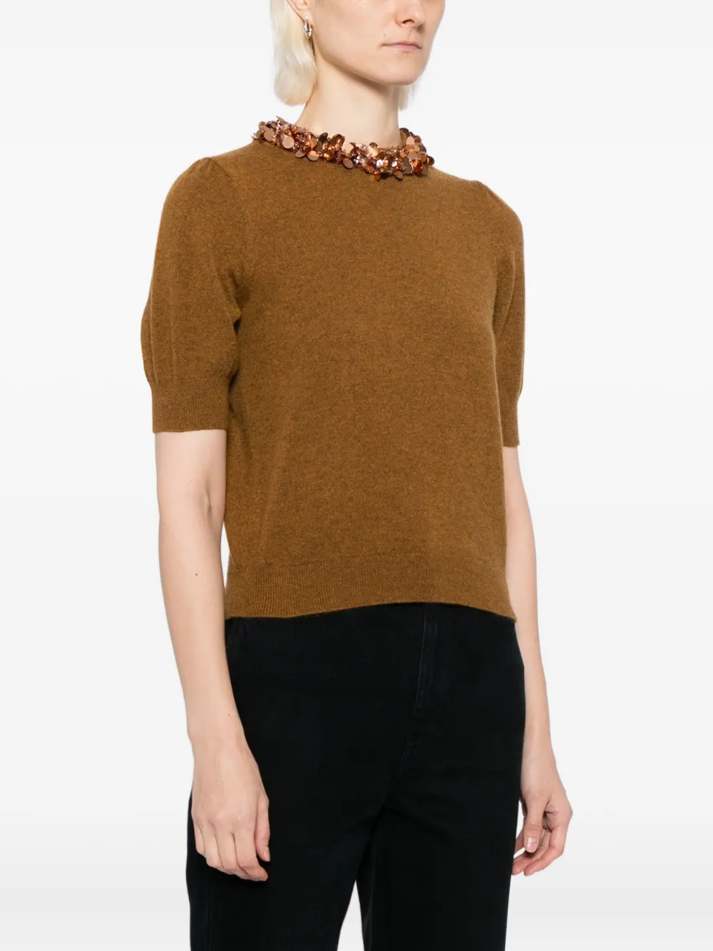 Ulla Johnson Liv gebreide top Bruin