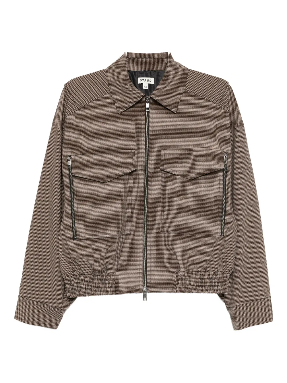Staud Eugene Jacket In Brown
