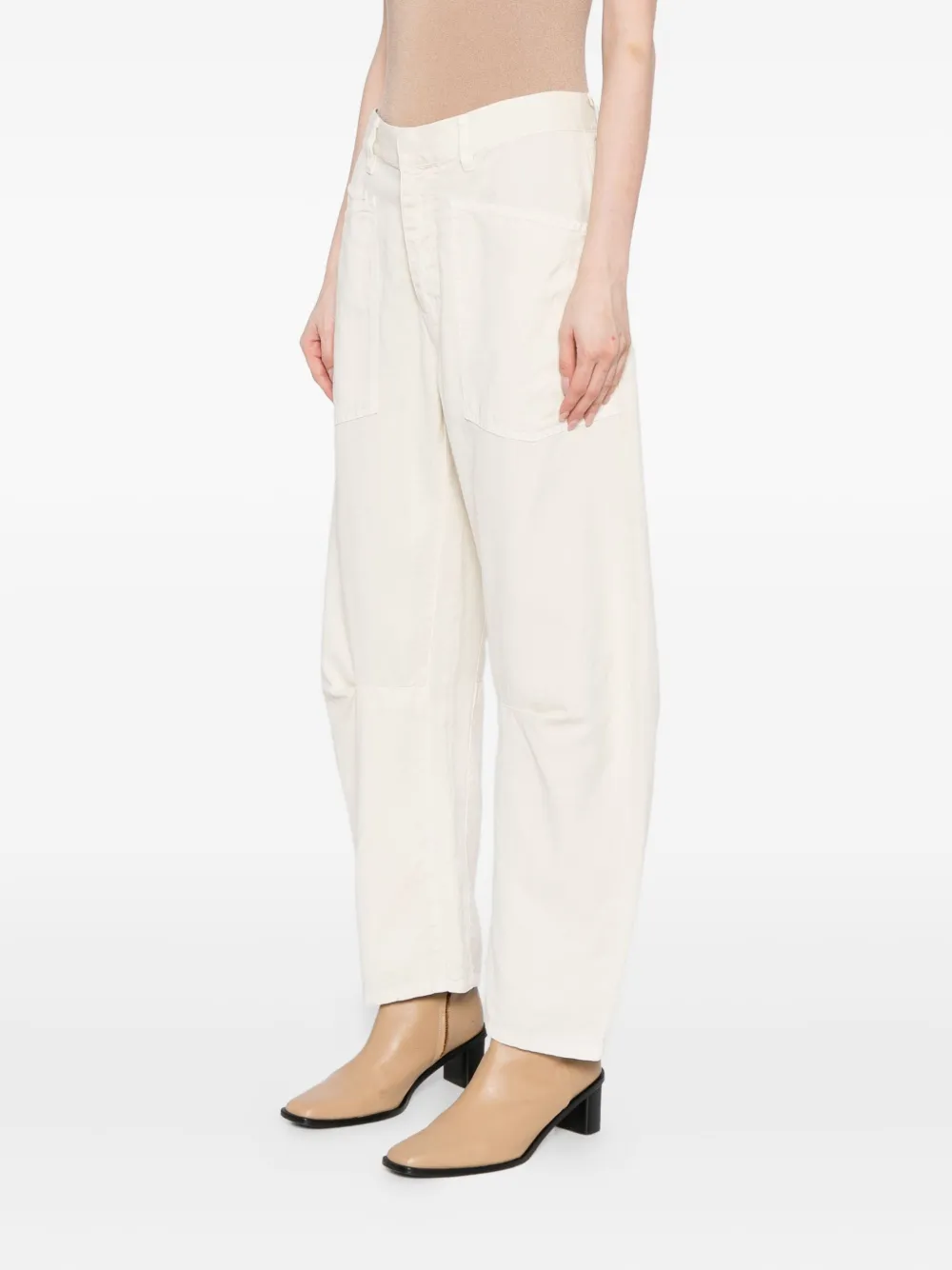 Nili Lotan Shon Trousers In Neutral