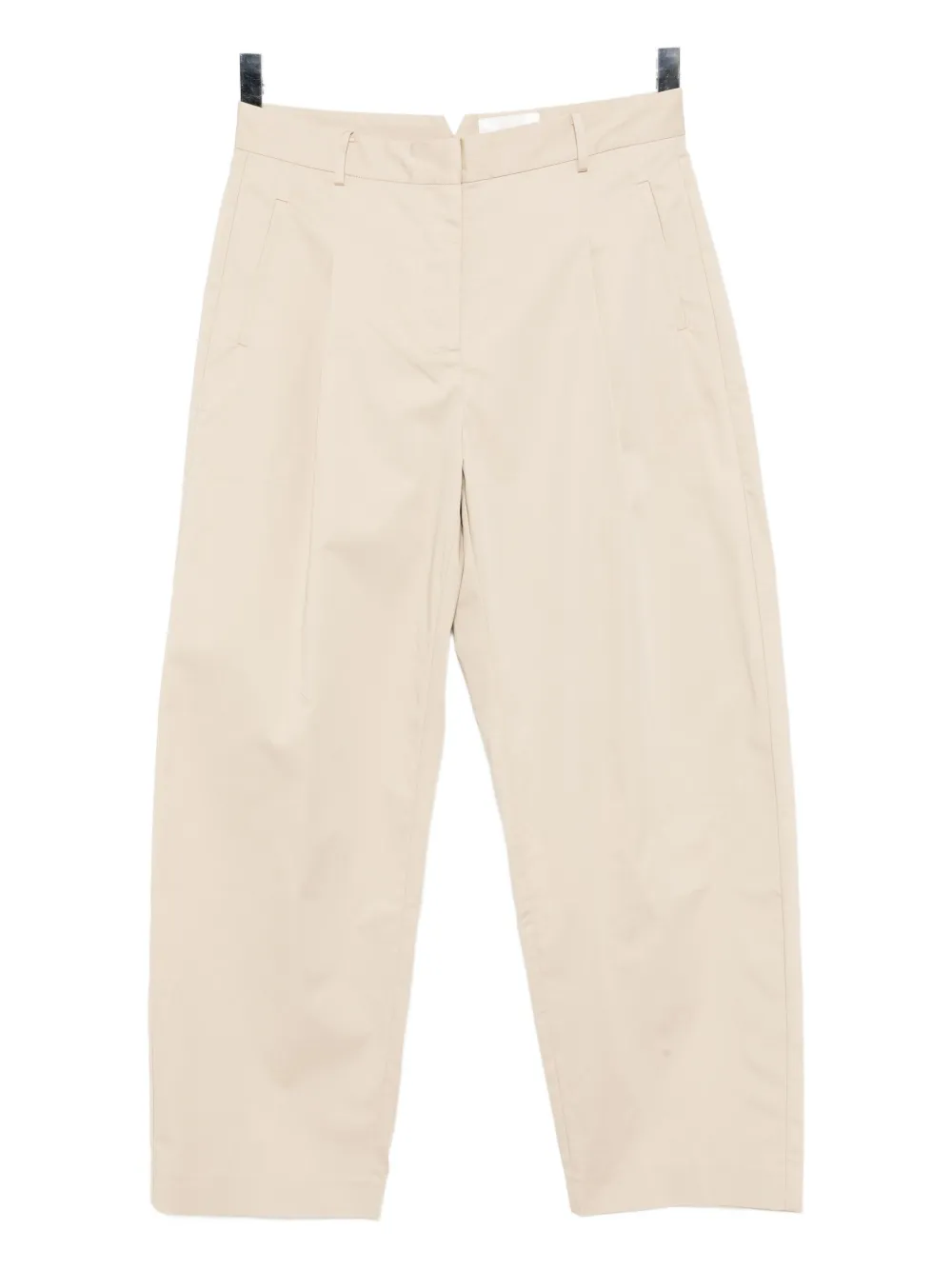 St Agni Wide-leg Trousers In Neutral