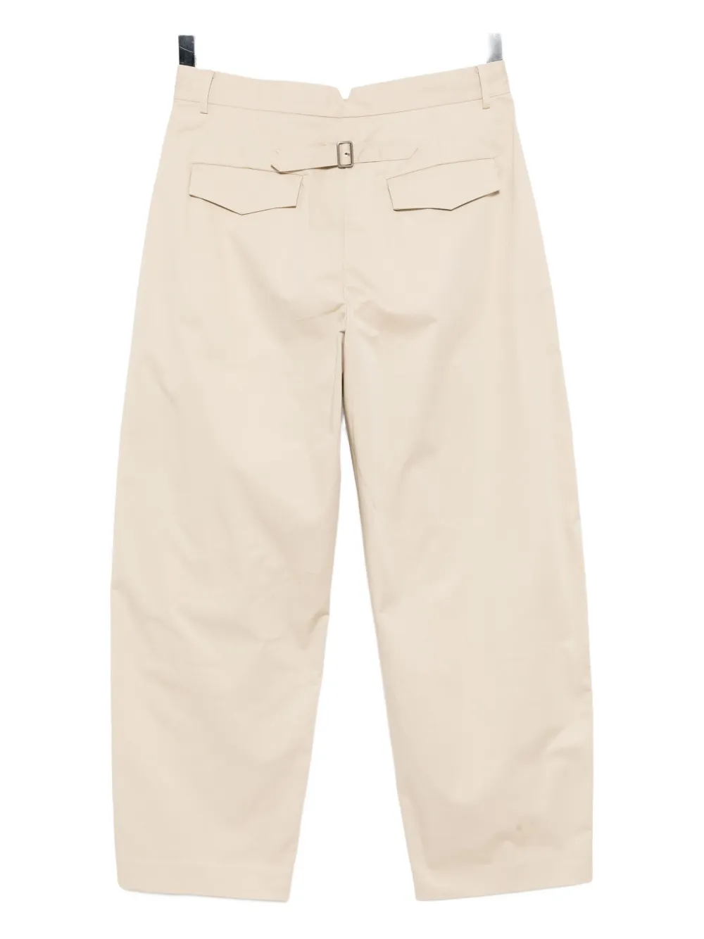 St Agni Wide-leg Trousers In Neutral