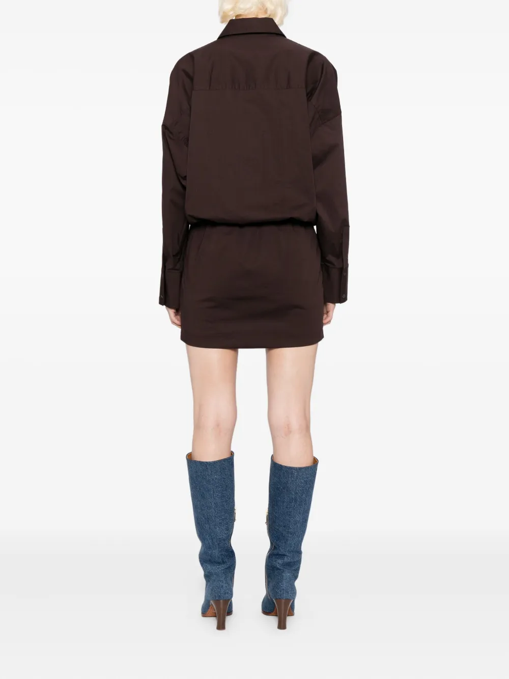 STAUD Cynthia jurk Bruin