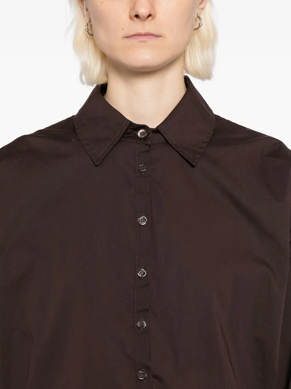 STAUD Cynthia jurk Bruin