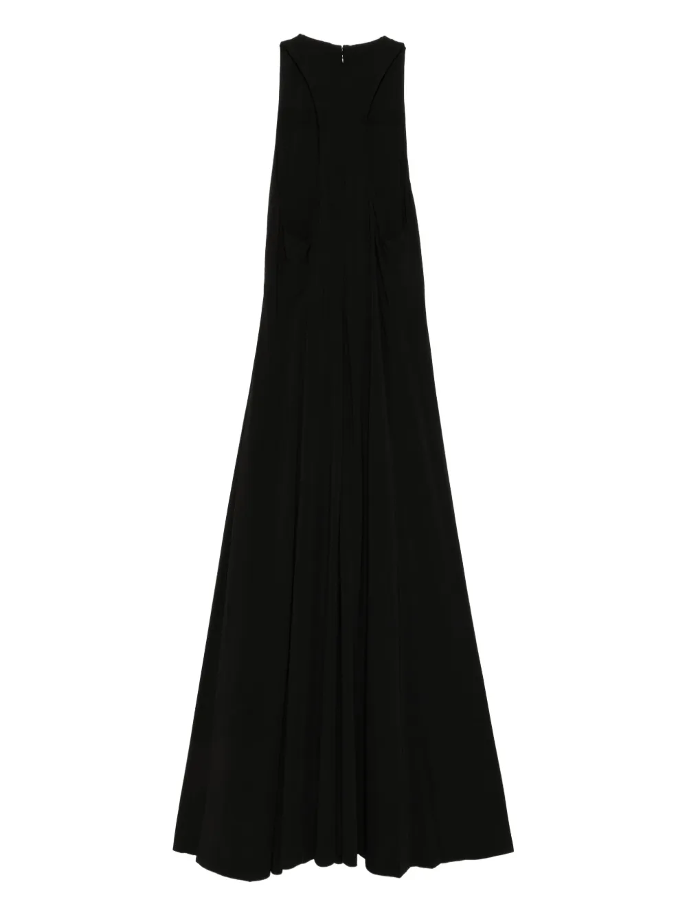 St. Agni Cut Away jurk - Zwart
