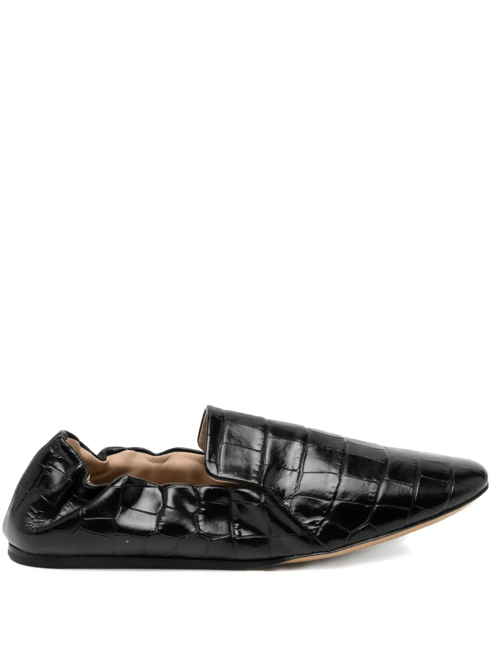 Le Monde Beryl embellished ballet flats Black