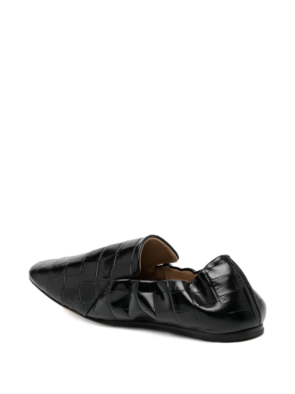 Le Monde Beryl embellished ballet flats Black