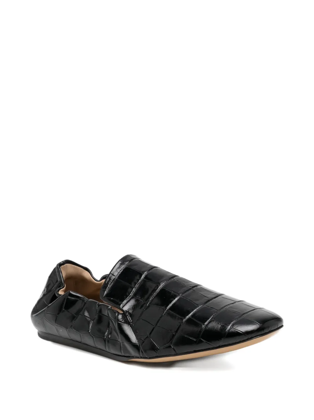 Le Monde Beryl embellished ballet flats Black