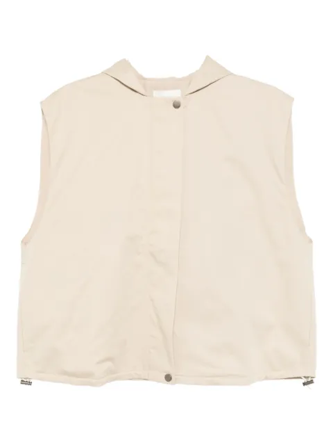 St. Agni hooded sleeveless jacket 