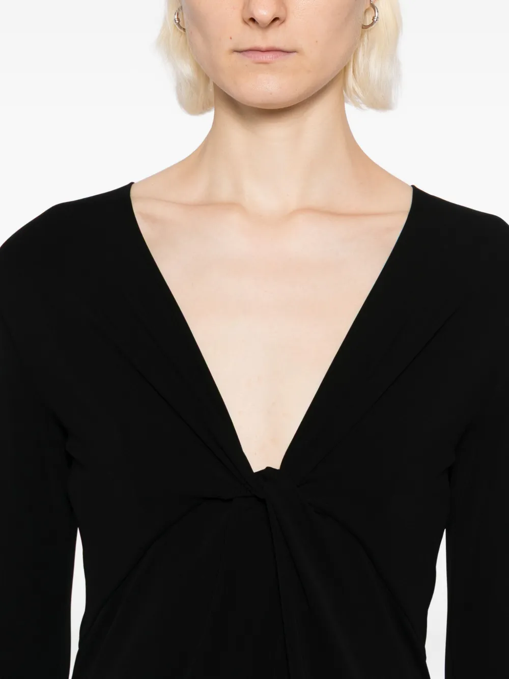 Nili Lotan Tavi jurk Zwart