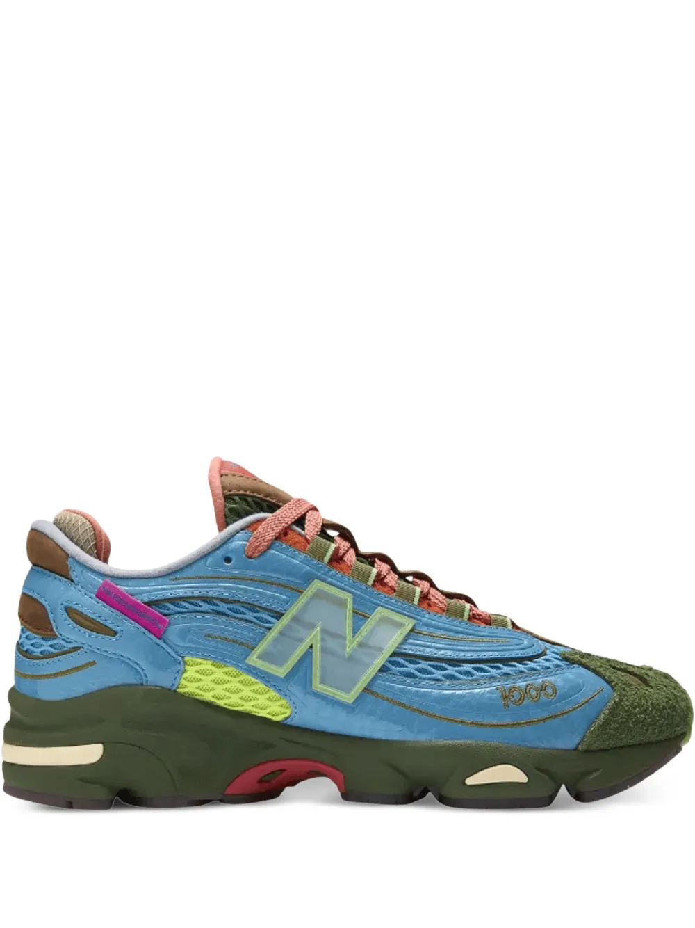 New Balance x Salehe Bembury 1000 mesh sneakers Blue
