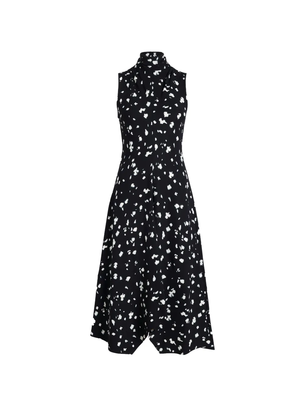 Proenza Schouler Devora midi-jurk Zwart